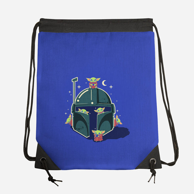 Safe House-None-Drawstring-Bag-erion_designs