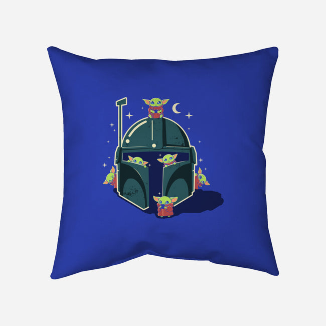 Safe House-None-Removable Cover-Throw Pillow-erion_designs