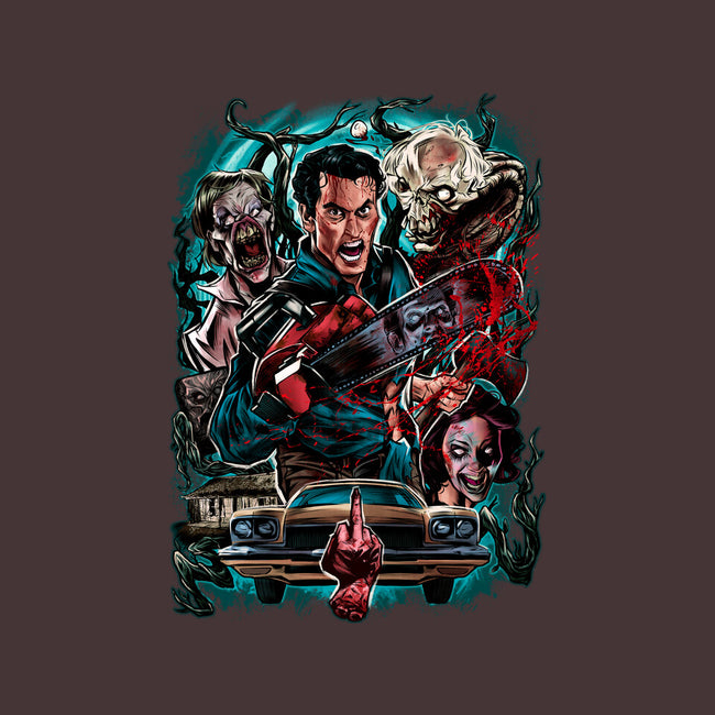 Kicking The Devil-None-Adjustable Tote-Bag-Conjura Geek