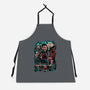 Kicking The Devil-Unisex-Kitchen-Apron-Conjura Geek