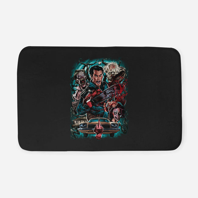 Kicking The Devil-None-Memory Foam-Bath Mat-Conjura Geek