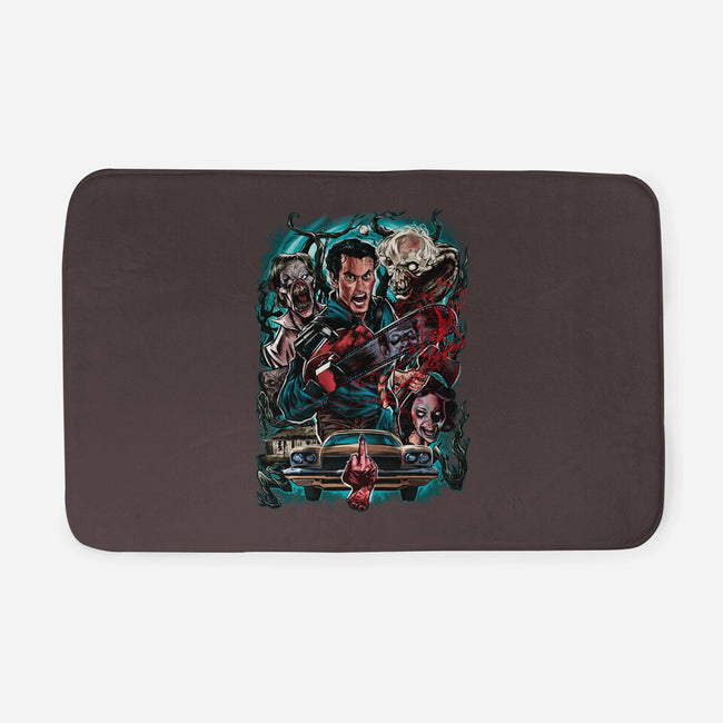 Kicking The Devil-None-Memory Foam-Bath Mat-Conjura Geek