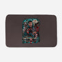 Kicking The Devil-None-Memory Foam-Bath Mat-Conjura Geek