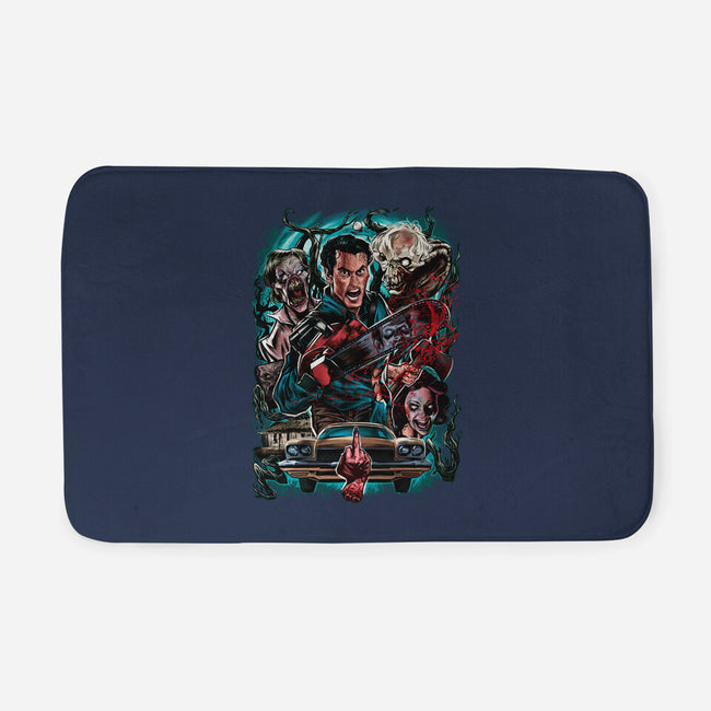 Kicking The Devil-None-Memory Foam-Bath Mat-Conjura Geek