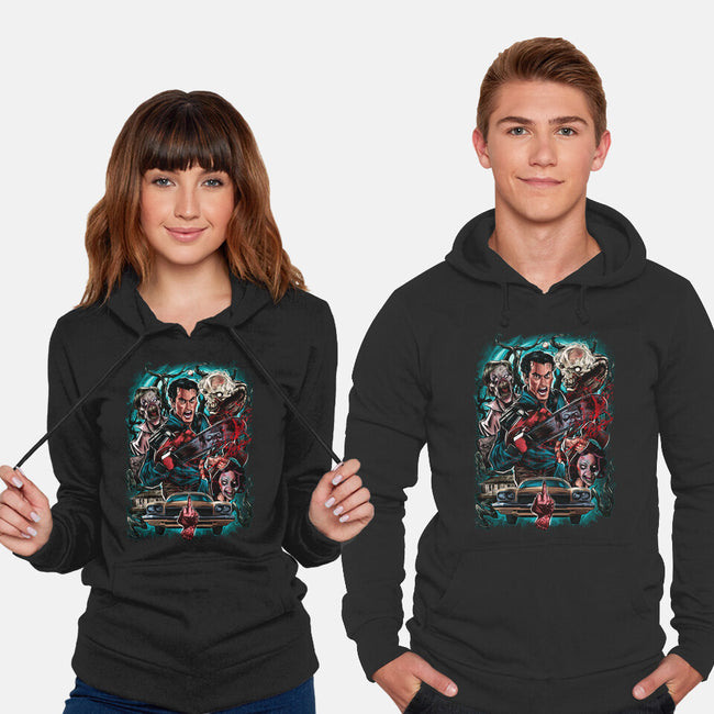 Kicking The Devil-Unisex-Pullover-Sweatshirt-Conjura Geek