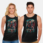 Kicking The Devil-Unisex-Basic-Tank-Conjura Geek