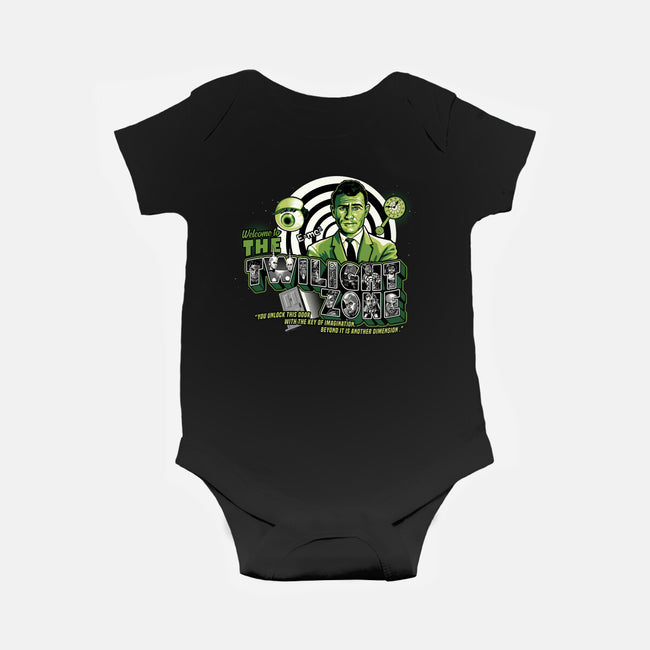Welcome To Another Dimension-Baby-Basic-Onesie-goodidearyan