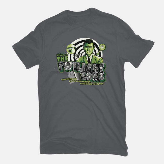 Welcome To Another Dimension-Womens-Basic-Tee-goodidearyan