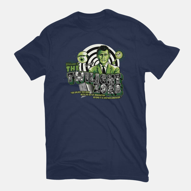 Welcome To Another Dimension-Womens-Basic-Tee-goodidearyan