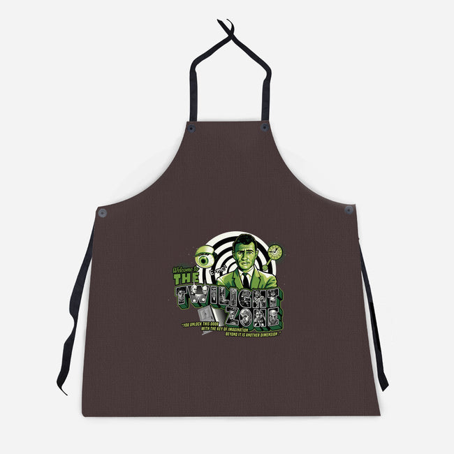 Welcome To Another Dimension-Unisex-Kitchen-Apron-goodidearyan