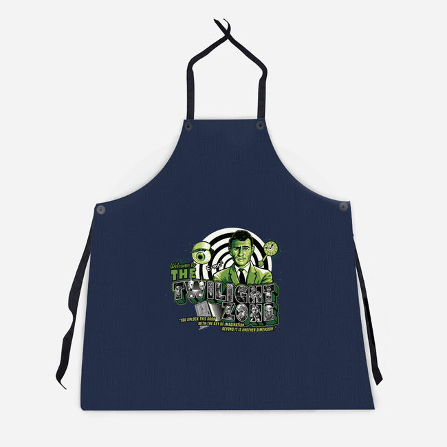 Welcome To Another Dimension-Unisex-Kitchen-Apron-goodidearyan