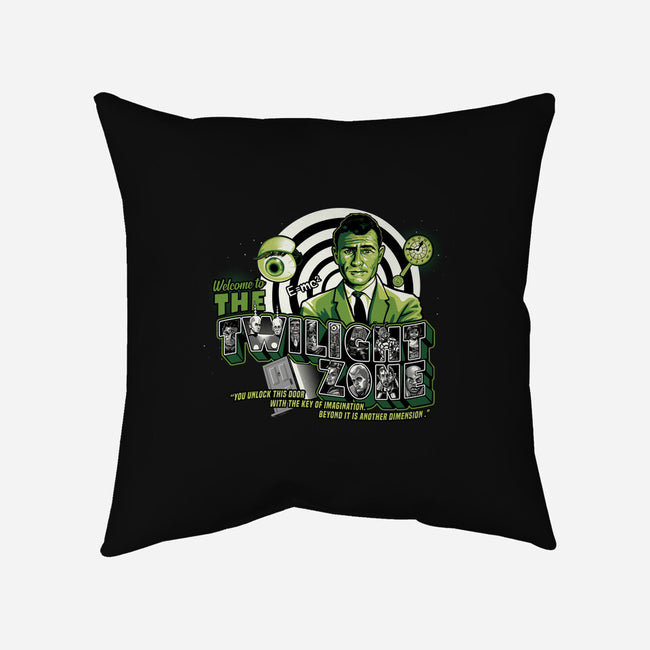 Welcome To Another Dimension-None-Removable Cover-Throw Pillow-goodidearyan