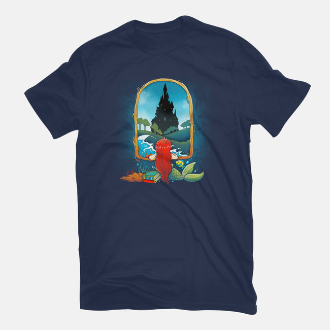 Mermaid Life-Womens-Basic-Tee-Vallina84