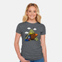 Cybertronian Nuts-Womens-Fitted-Tee-Boggs Nicolas
