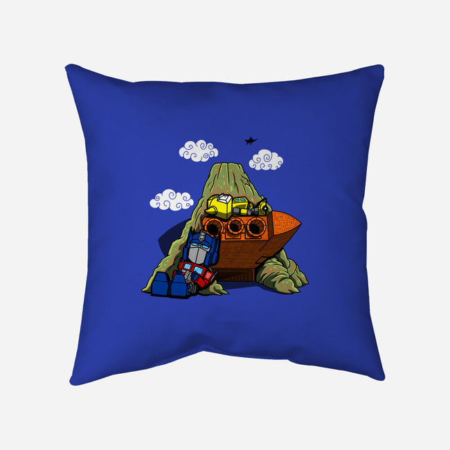Cybertronian Nuts-None-Removable Cover-Throw Pillow-Boggs Nicolas
