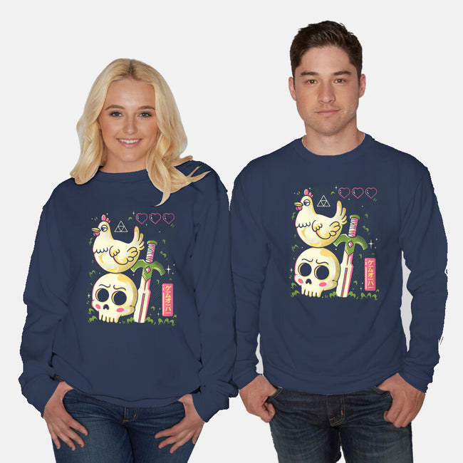 Adventure Over-Unisex-Crew Neck-Sweatshirt-Eoli Studio