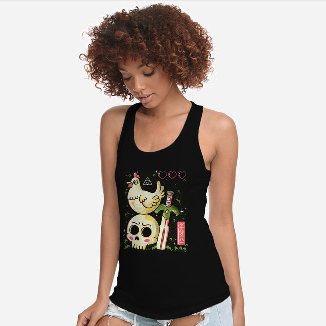 Adventure Over-Womens-Racerback-Tank-Eoli Studio