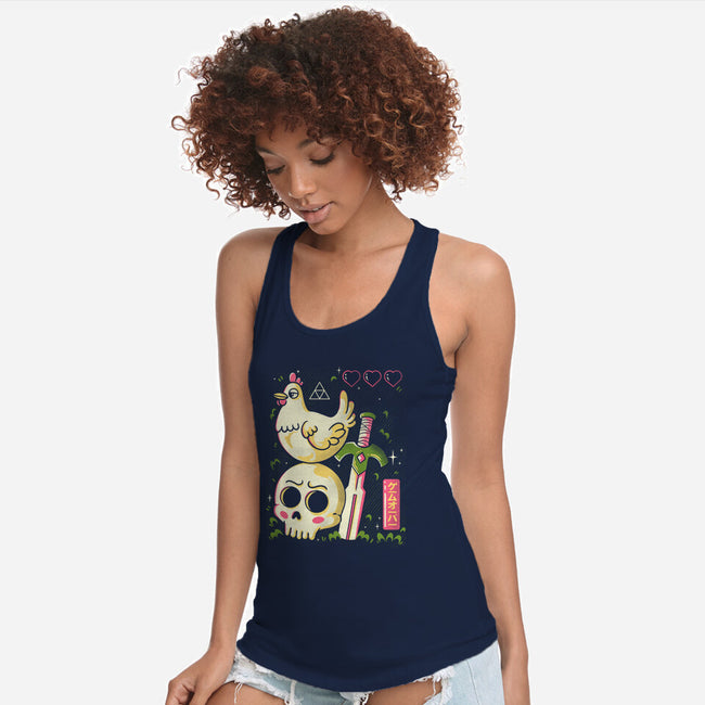 Adventure Over-Womens-Racerback-Tank-Eoli Studio