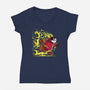 Velocipanda-Womens-V-Neck-Tee-zascanauta