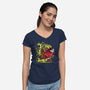 Velocipanda-Womens-V-Neck-Tee-zascanauta
