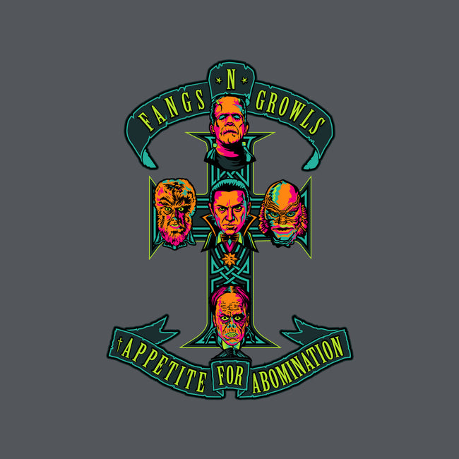 Fangs N Growls-Unisex-Pullover-Sweatshirt-nadzeenadz