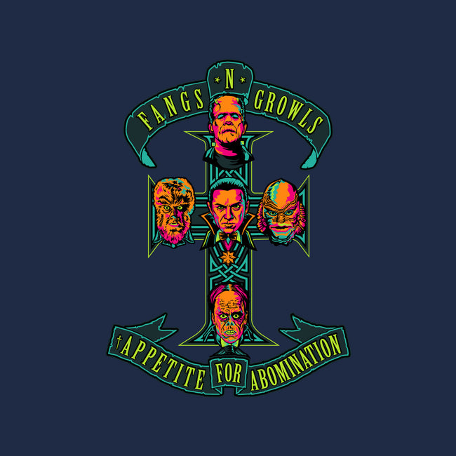 Fangs N Growls-Youth-Pullover-Sweatshirt-nadzeenadz