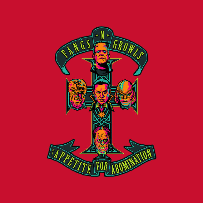 Fangs N Growls-Womens-Basic-Tee-nadzeenadz