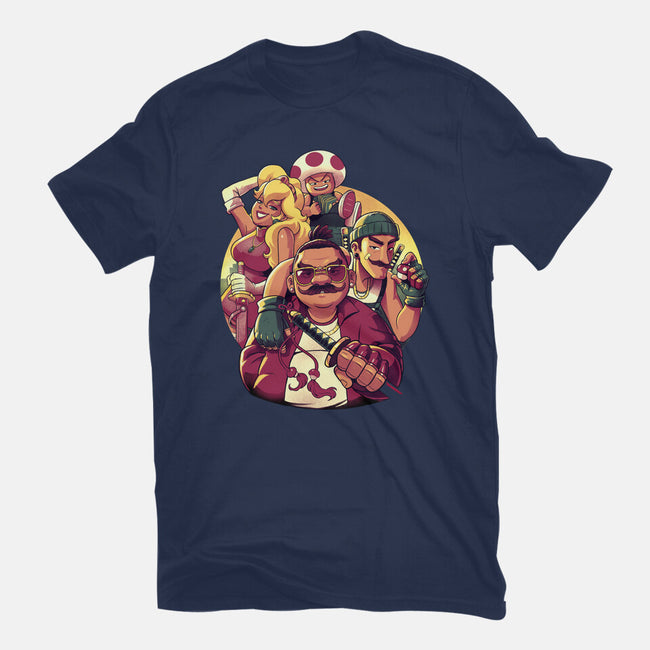 Mushroom Gang-Unisex-Basic-Tee-Bruno Mota