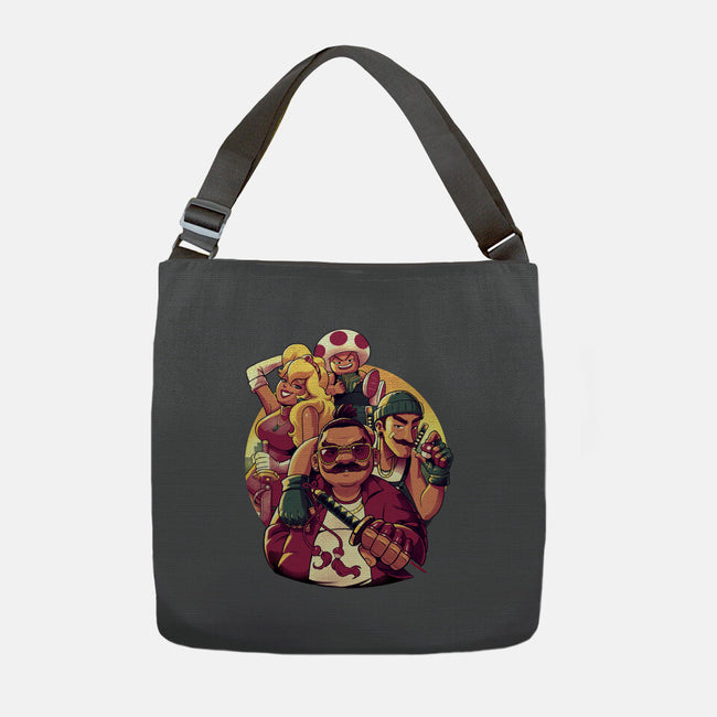 Mushroom Gang-None-Adjustable Tote-Bag-Bruno Mota