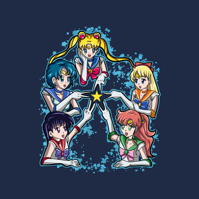 My Group Is A Star-Womens-Basic-Tee-nickzzarto