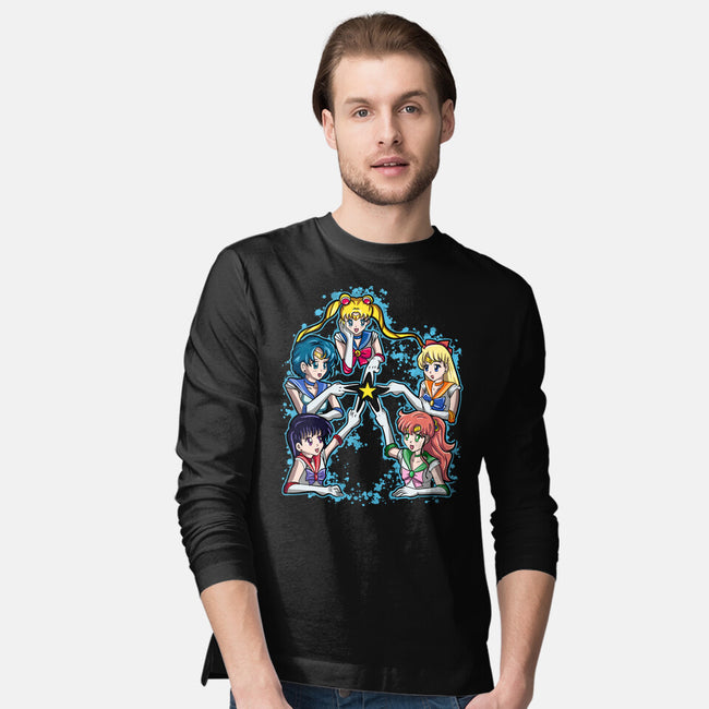 My Group Is A Star-Mens-Long Sleeved-Tee-nickzzarto