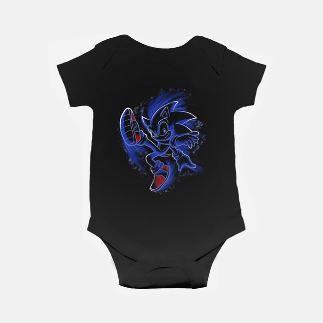 Speed Power Line-Baby-Basic-Onesie-nickzzarto