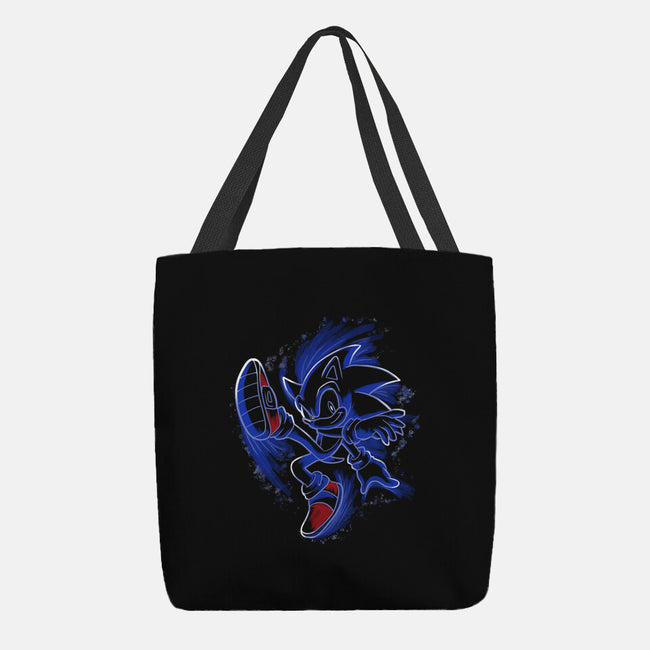 Speed Power Line-None-Basic Tote-Bag-nickzzarto