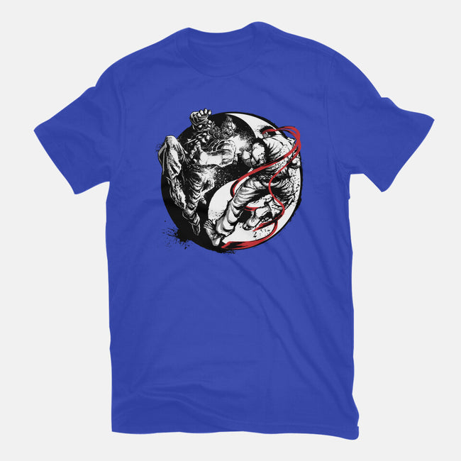 Endless Fight-Womens-Fitted-Tee-Art_Of_One