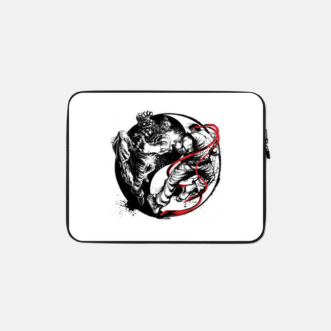Endless Fight-None-Zippered-Laptop Sleeve-Art_Of_One