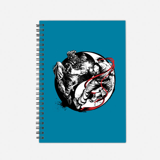 Endless Fight-None-Dot Grid-Notebook-Art_Of_One