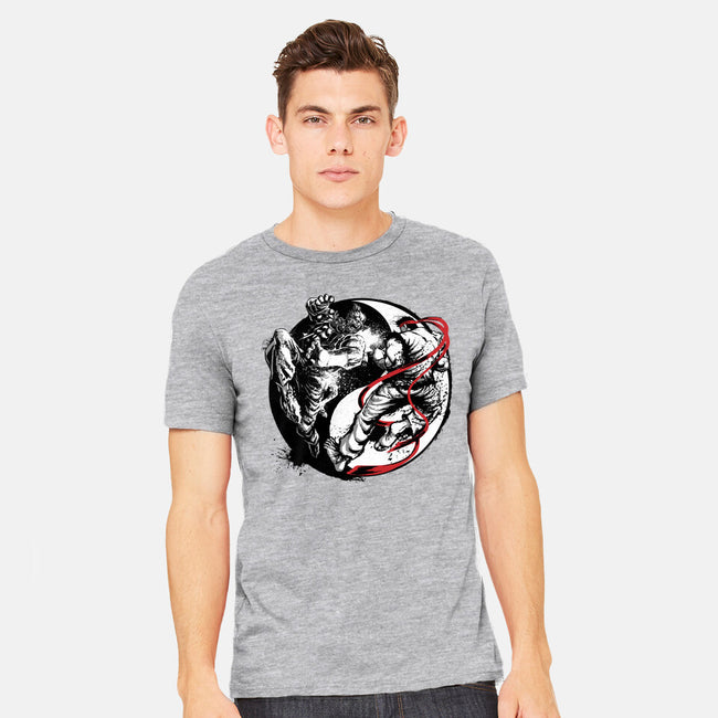 Endless Fight-Mens-Heavyweight-Tee-Art_Of_One