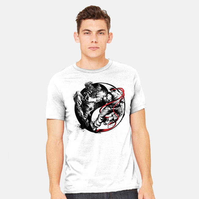 Endless Fight-Mens-Heavyweight-Tee-Art_Of_One