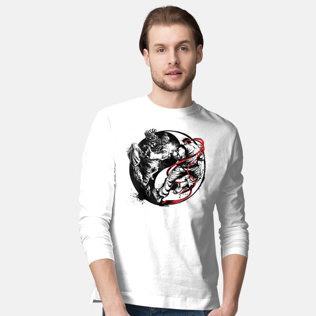 Endless Fight-Mens-Long Sleeved-Tee-Art_Of_One