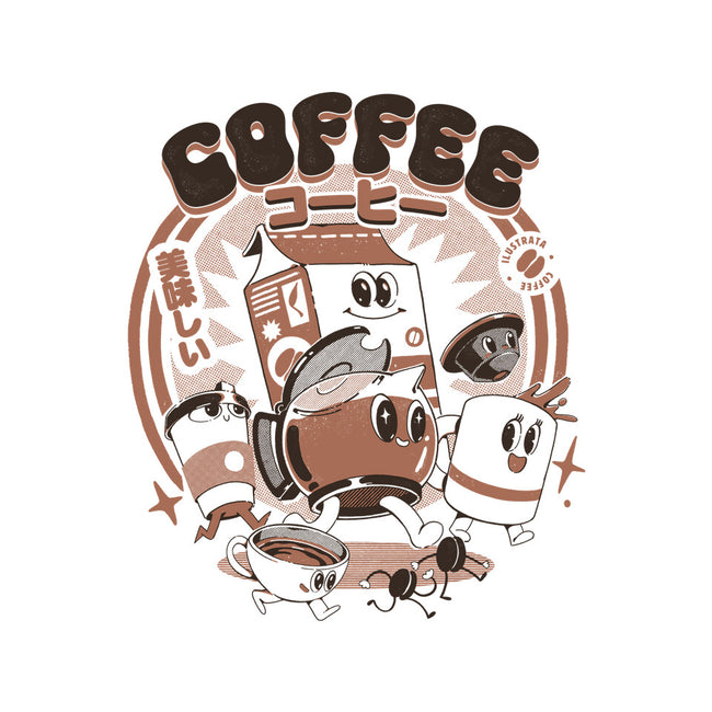 My Coffee Friends-Unisex-Baseball-Tee-ilustrata