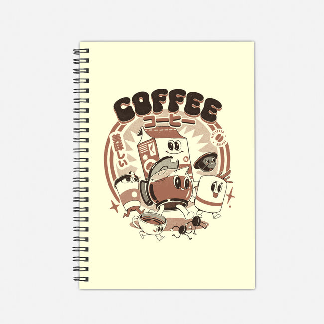 My Coffee Friends-None-Dot Grid-Notebook-ilustrata