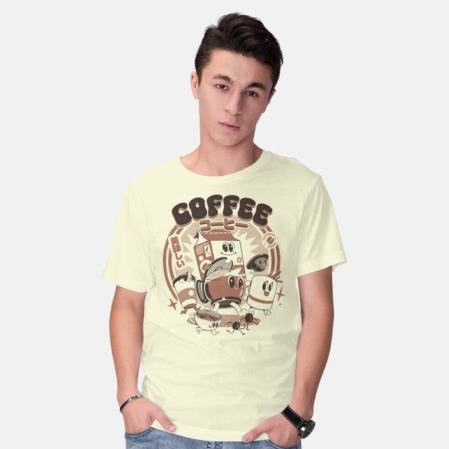 My Coffee Friends-Mens-Basic-Tee-ilustrata