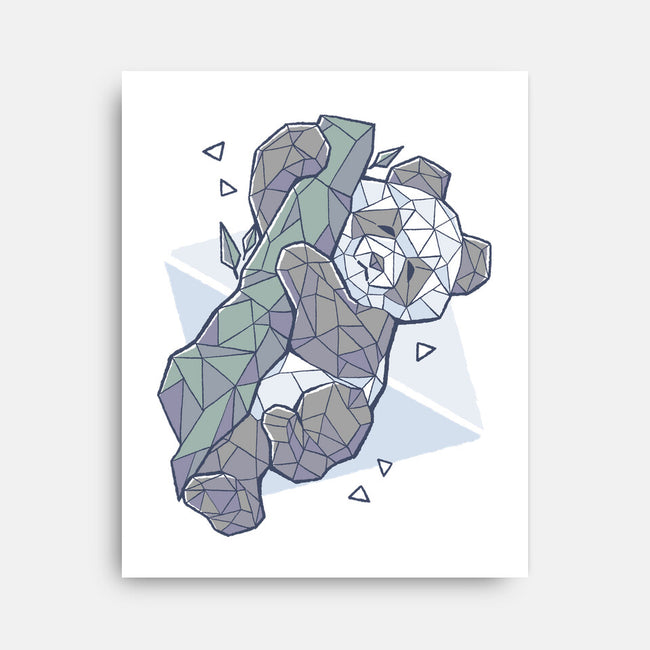 Paper Panda-None-Stretched-Canvas-xMorfina