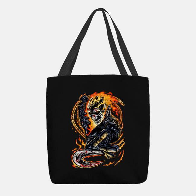 Spirit Of Vengeance-None-Basic Tote-Bag-Conjura Geek