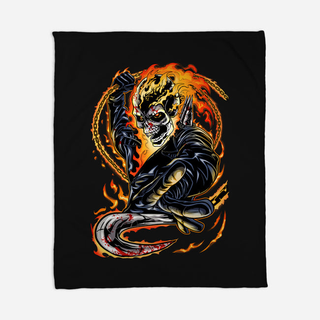 Spirit Of Vengeance-None-Fleece-Blanket-Conjura Geek