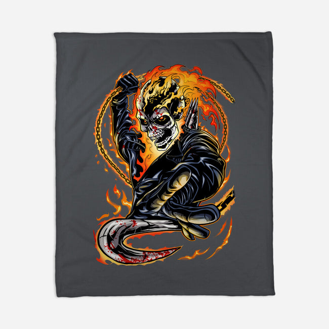 Spirit Of Vengeance-None-Fleece-Blanket-Conjura Geek