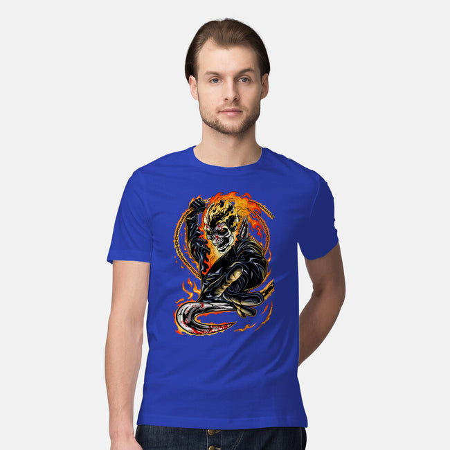 Spirit Of Vengeance-Mens-Premium-Tee-Conjura Geek