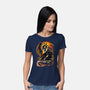 Spirit Of Vengeance-Womens-Basic-Tee-Conjura Geek