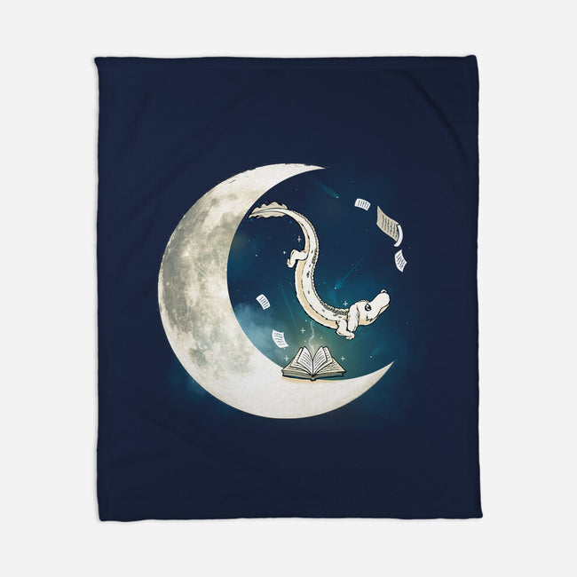 Never Ending Moon-None-Fleece-Blanket-Vallina84