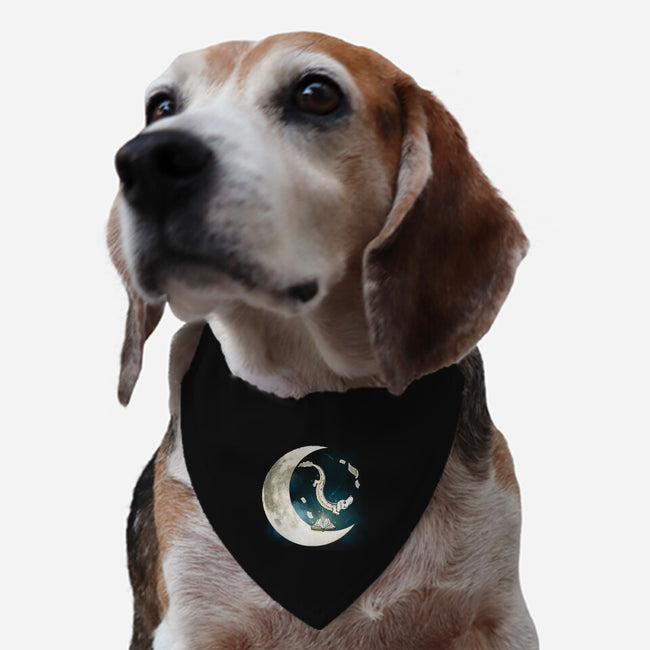 Never Ending Moon-Dog-Adjustable-Pet Collar-Vallina84
